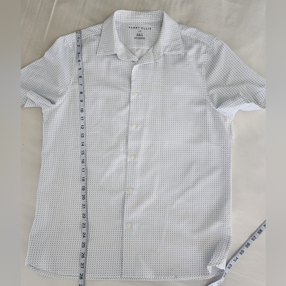 Perry Ellis | Shirts | Perry Ellis Dress Shirt Men Size L Short Sleeve ...